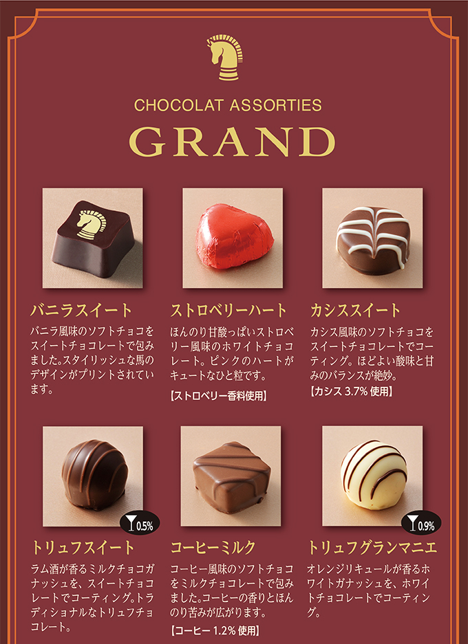 ショコラアソルティグラン(12個入)