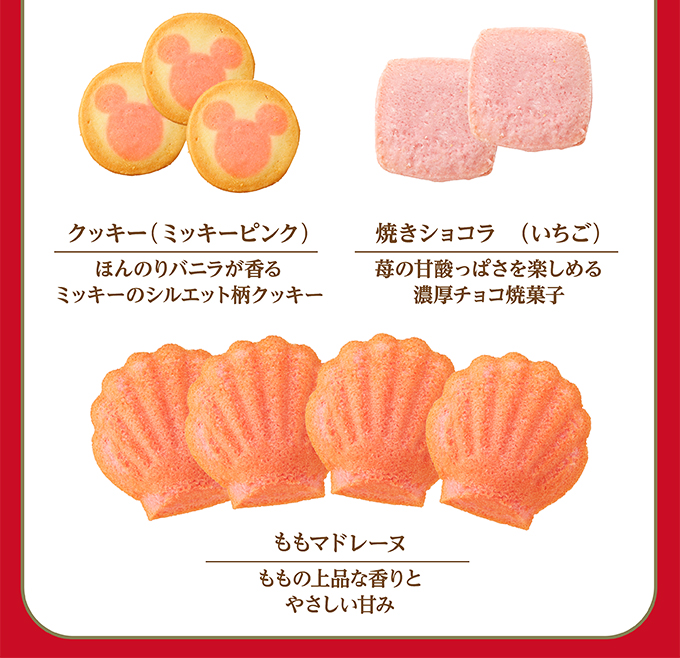 <ミニーマウス>ギフトボックス(3種9個入)
