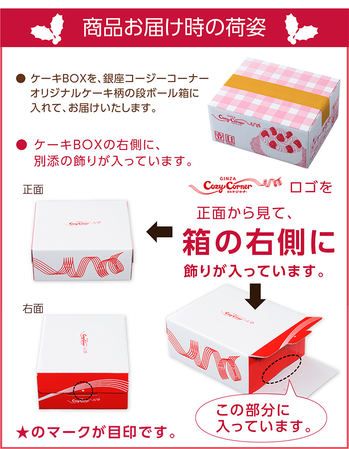 クリスマスチョコレートケーキ(5号)